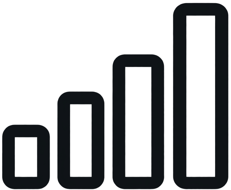 People analytics icon.